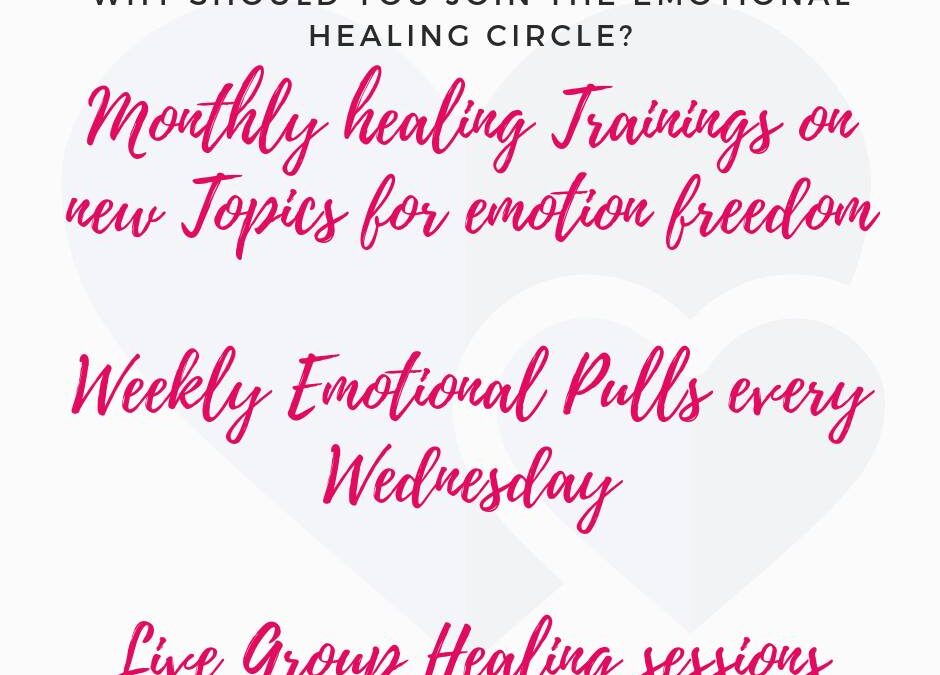 What is the Emotional Healing Circle, Focus Sessions and Monthly Packages?